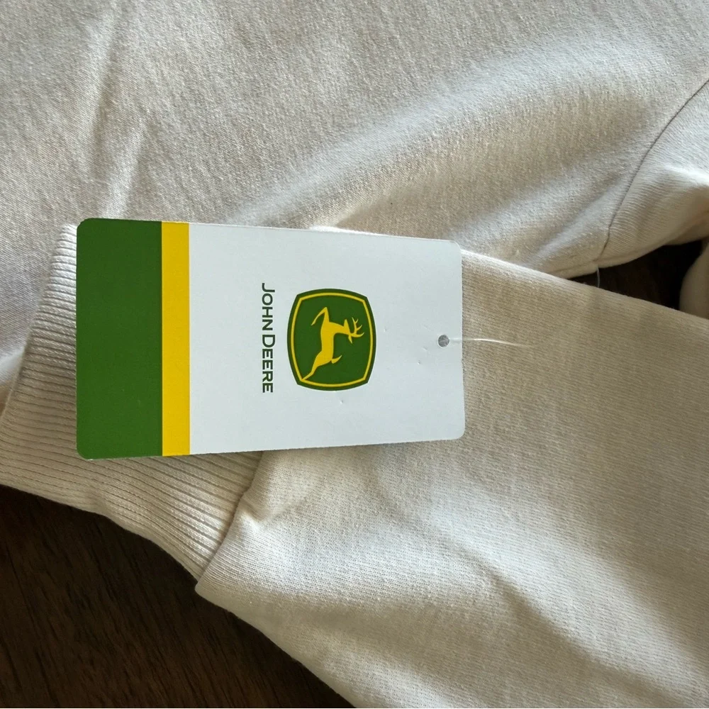 John Deere Men's Off-White Sweater - Picture 5 of 7